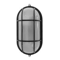 Lampa BAT Grila 1xE27 100W Alb