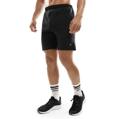 Pantaloni scurți de antrenament pentru bărbați Stellar Negru