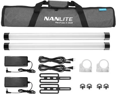 Kit 2 lampi Pixel RGB NanLite - PavoTube II 15XR