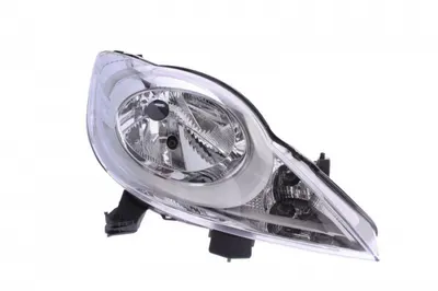 Far fata Dreapta (H4, electric, fara motoras, culoare insert: cromat) potrivit PEUGEOT 107
