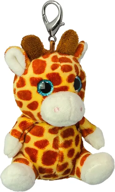 Breloc de pluș Wild Planet - Girafă, 10 cm