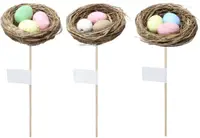 Decorațiuni de Paște PartyGo - Cuib decorativ, sortiment