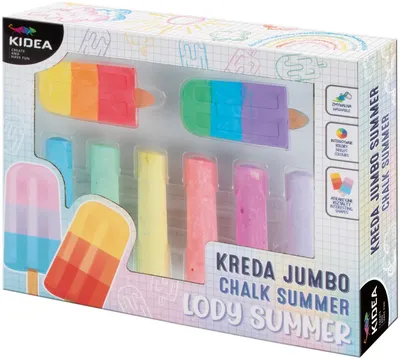 Crete colorate Kidea - Jumbo, vara