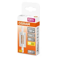 Bec LED Osram SLIM LINE, R7s, 7W (60W), 806 lm, lumina calda (2700K) ,78mm, Ø20mm