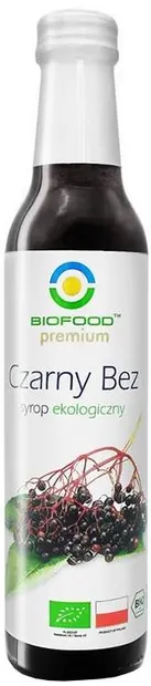 Sirop bio de soc negru, 250 ml, Biofood