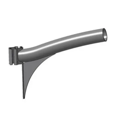 Lampa Stradala Led Street [o3] - Short Bracket - 0.5 M - Graphite Grey