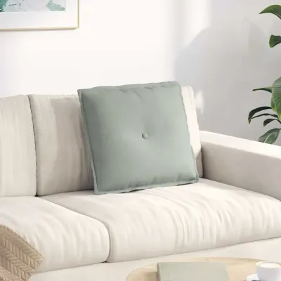 vidaXL Perna pentru spate Gri deschis 50 x 45 cm Țesătură din corduroy