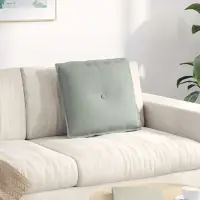 vidaXL Perna pentru spate Gri deschis 50 x 45 cm Țesătură din corduroy