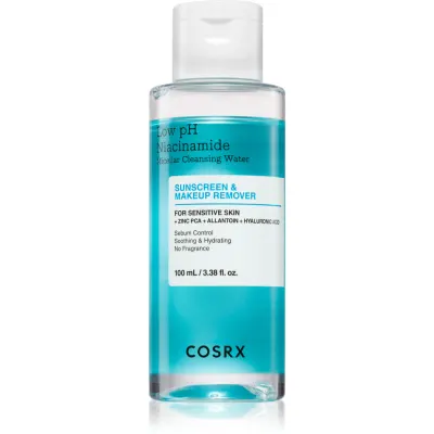 Cosrx Low pH Niacinamide Micellar Cleansing Water apa pentru curatare cu particule micele pentru piele sensibilă 100 ml