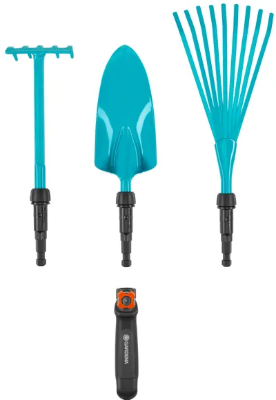 Set de unelte de grădină Gardena - Combisystem, 4 piese