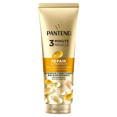 Balsam pentru par fragil si uscat Pro-V Repair & Protect 3 Minute Miracle, 220ml, Pantene