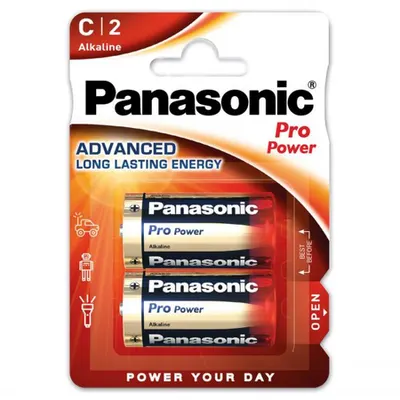Baterii C R14, blister 2 Buc. Panasonic PRO