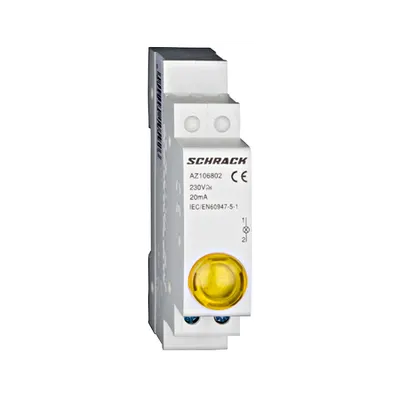 Lampa modulara simpla cu LED, AMPARO, galben, 230V-AC