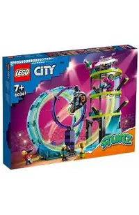 Lego City. Provocarea suprema de cascadorii pe motocicleta
