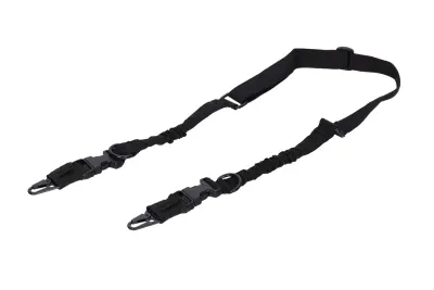 Curea Tactica de Transport 2 Puncte SATAC Bungee Type 1 - Negru - Default Title