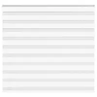 Gossi jaluzea tip zebra alb latime tesatura 150,9 cm poliester