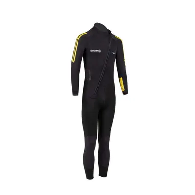 1Dive costum de scufundare bărbătesc dintr-o piesă cu guler 5 mm