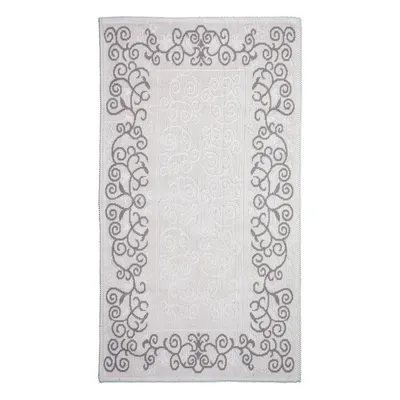 Covor din bumbac Vitaus Orkide, 60 x 90 cm, taupe