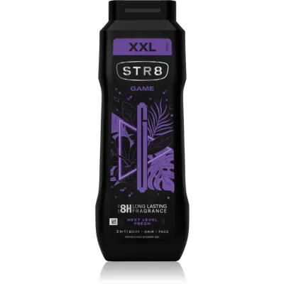 STR8 Game Shower Gel gel de duș 3 in 1 pentru bărbați 750 ml