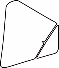 Autocolant protectie caroserie aripa stanga potrivit TOYOTA COROLLA SDN E15 2006-2013 - (transparent, 3M PPF, folie 4.0)