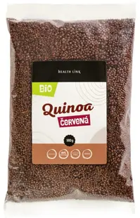 Quinoa roșie bio, 500 g, Health Link