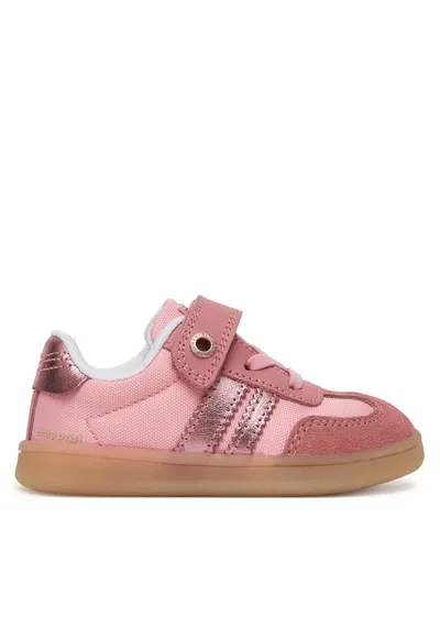 Pantofi copii - piele naturala - velcro - roz