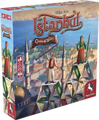 Joc de societate Istanbul: Choose & Write - de familie
