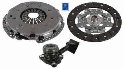 Kit ambreiaj cu rulment hidraulic (240mm) potrivit DS DS 3, DS 4, DS 5; CITROEN BERLINGO MULTISPACE, BERLINGO MINIVAN, C3 AIRCROSS II, C4 II, DS3, DS4, DS5 1.6D 02.13