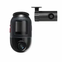 Set 2 Camere auto 70mai: Omni X800 Dash Cam, 4K, 360⁰, detectie AI miscare, GPS&ADAS + RC14 + Card SD 70mai 128GB - Default Title