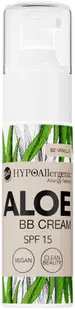 Bell HYPOAllergenic BB cremă de față cu aloe vera, SPF15, 02 Vanilla, 20 g