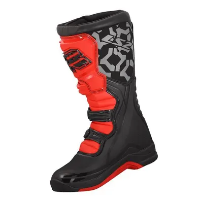 Cizme Cross Enduro LS2 Raptor, marime 42, culoare negru rosu - Copie