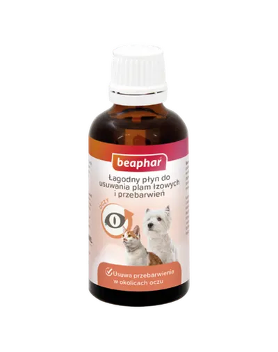 BEAPHAR Solutie curatare pete lacrimale caini si pisici 50 ml