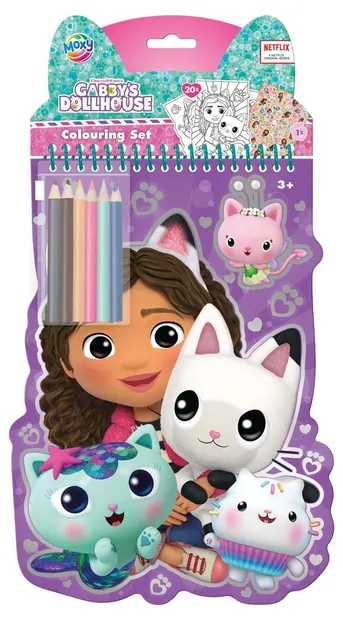 Carte de colorat Moxy - Gabby's Dollhouse, 20 foi
