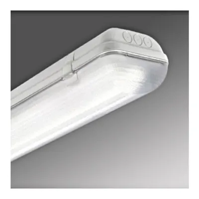 Linda Basic LED 2x19W, 4000K, 5458lm, IP65, gri, L=1270mm