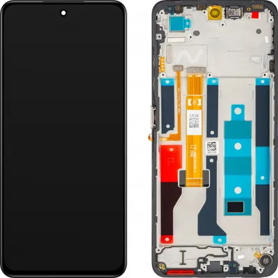 Display cu Touchscreen Realme C75 5G, cu Rama, Auriu, Service Pack 621029000536