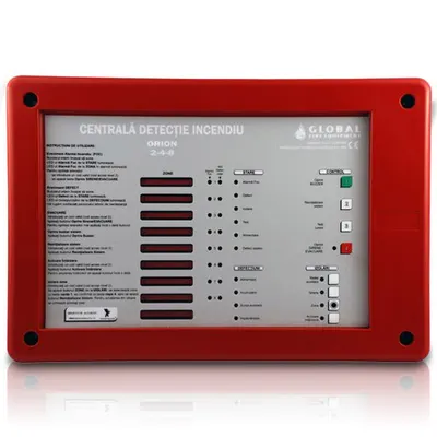 Centrala de Incendiu cu 8 Zone Global Fire Orion 8