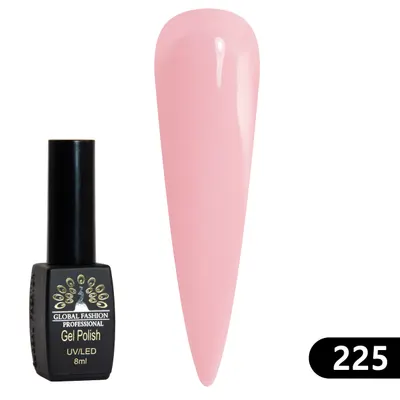 Oja semipermanenta BLACK ELITE, Global Fashion 8 ml, 225 Engros