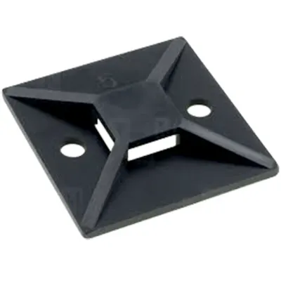 Suport cu Adeziv pentru Bride Mt-25 (100buc) Negru