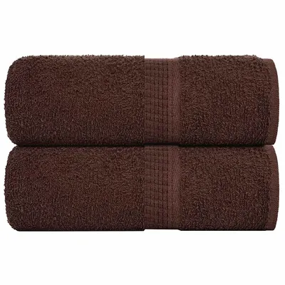 Gossi prosoape de oaspeti, frogn, 2 buc., maro, 30x50 cm, 360 g/m2