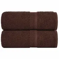 Gossi prosoape de oaspeti, frogn, 2 buc., maro, 30x50 cm, 360 g/m2