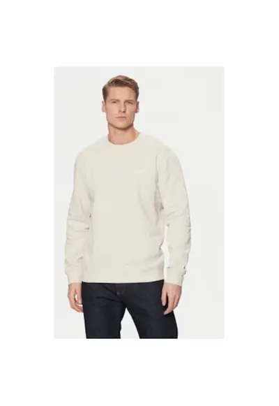 Bluza barbati - 304826764 - Bumbac organic - Bej - Bej