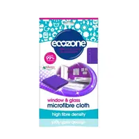 Laveta din microfibra pentru sticla si geamuri, Ecozone, 1 buc
