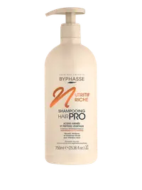 Sampon pentru par uscat HairPro Nutitiv Riche, 750ml, Byphasse