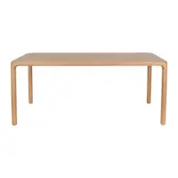 Masă de dining cu aspect de lemn de stejar 90x160 cm Storm – Zuiver