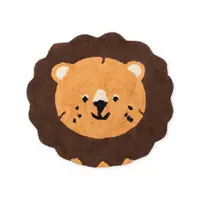Covor pentru copii portocaliu/maro lavabil/țesut manual din bumbac 112x120 cm Snuggle Lea – Hanse Home