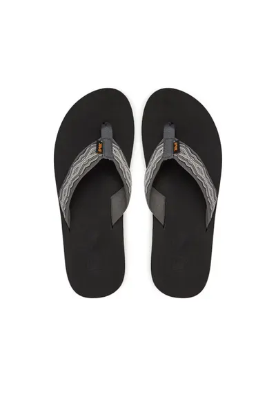Papuci flip-flop barbati 4168 - Textil - Gri - Gri