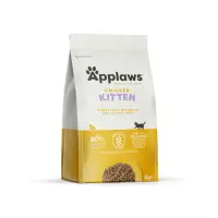 APPLAWS Kitten, Pui, hrană uscată fără cereale pisici junior, 2kg