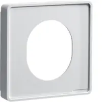 Adaptor aparataj CEE, fără halogen, 80 mm, RAL9001