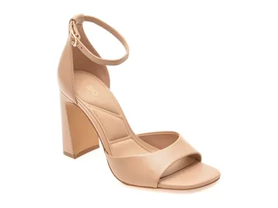 Sandale elegante ALDO bej, FLORIANNA 271, din piele naturala
