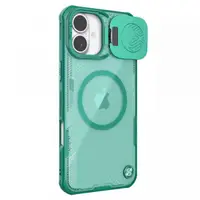 Husa MagSafe pentru Apple iPhone 16 Plus, Nillkin, Iceblade Prop (w/o Camera Cutout), Verde
